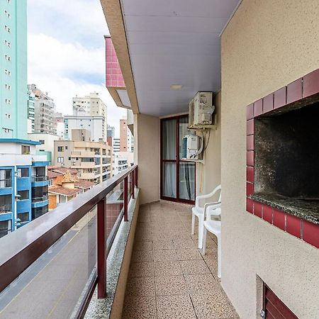 Apto Pe Na Areia Vista Mar Em Meia Praia Evb308 Itapema Ngoại thất bức ảnh