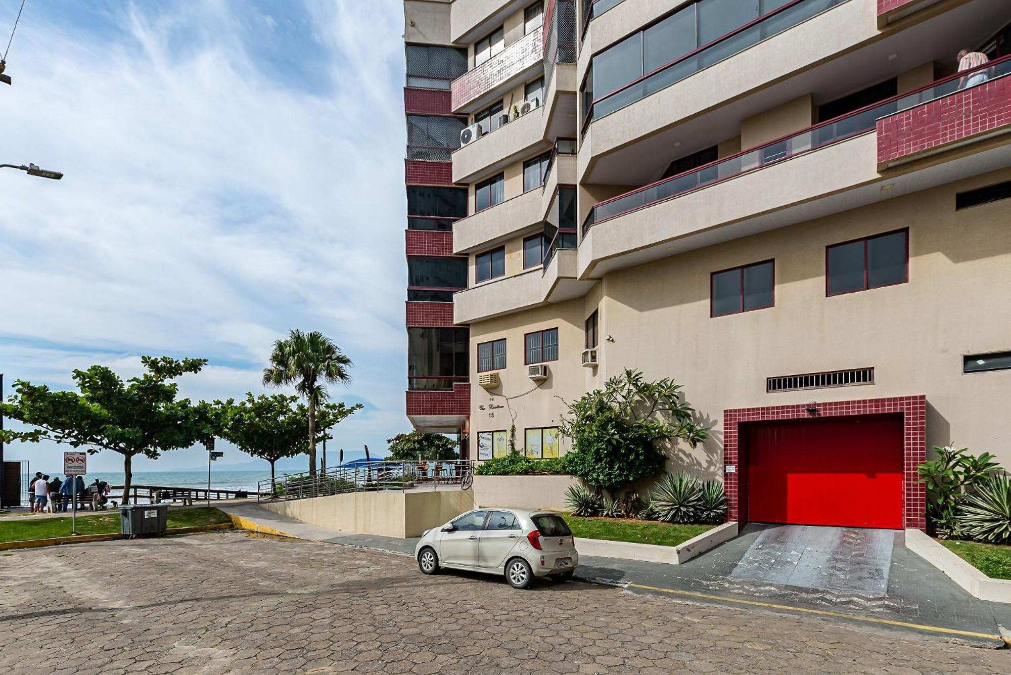 Apto Pe Na Areia Vista Mar Em Meia Praia Evb308 Itapema Ngoại thất bức ảnh